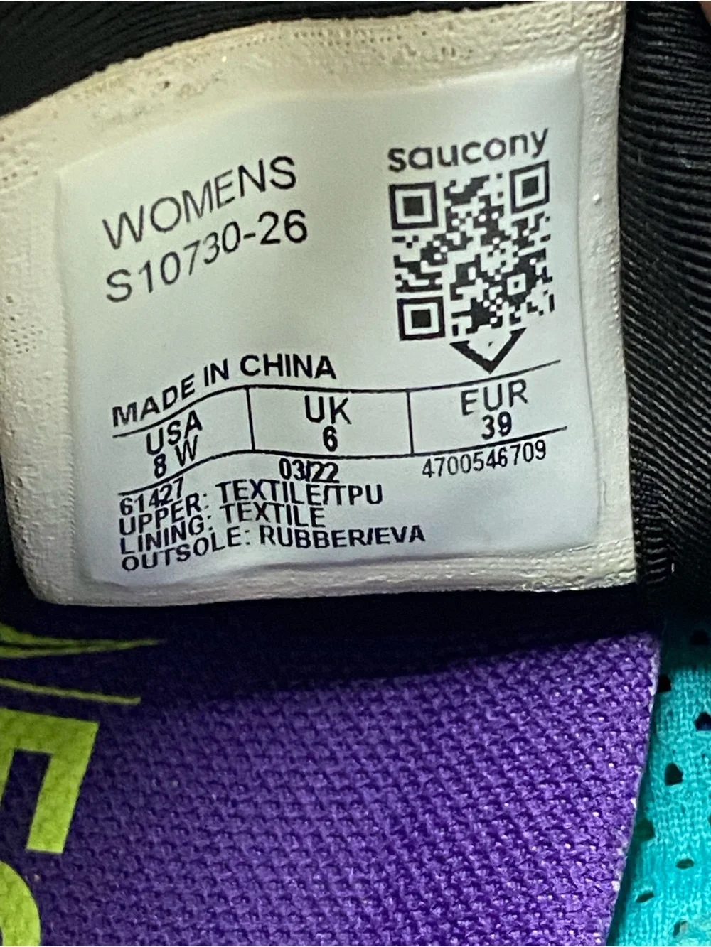 Saucony  Ride 15 Women's Teal Running Shoes - Ride/Performance size 8